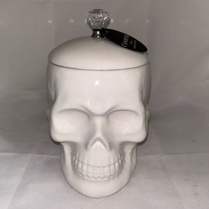 Halloween 2023 Diamond skull canister apothecary jar poison potion bottles